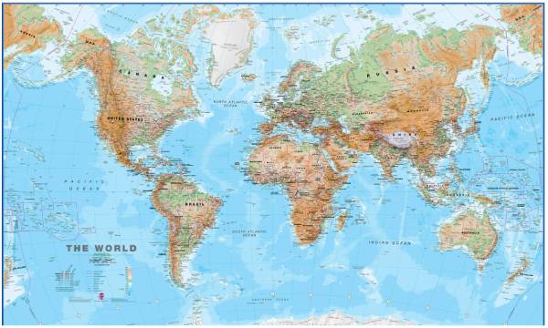 欺骗了你一生的世界地图| 新地球
